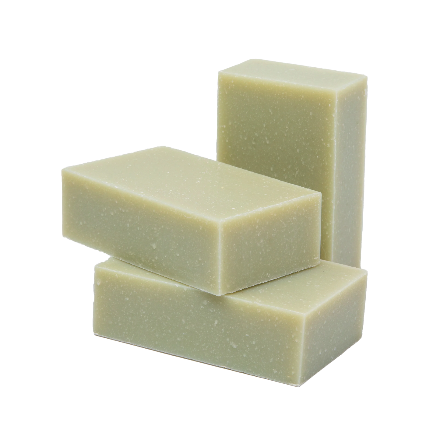 Nourishing Green Clay Homemade Soap Bar with Rosemary and Tea Tree for Radiant Skin